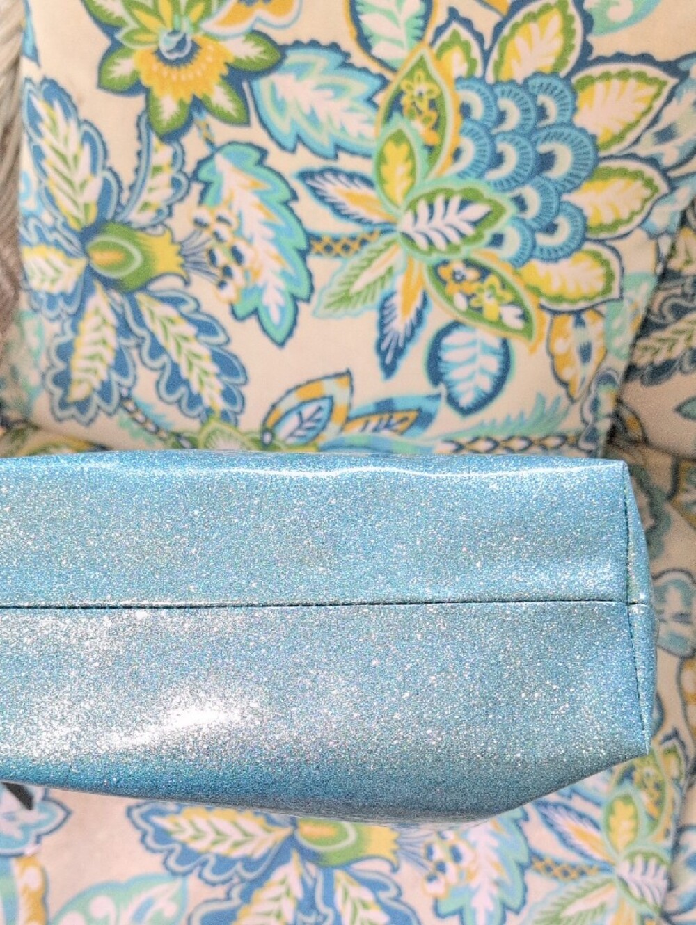 kate spade Mavis Street Jetalyn In Cinderella Blue with black trim - Picture 8 of 10